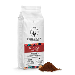 Coffeeholic Mocha Martini Ground Coffee 1kg | Dark Roast