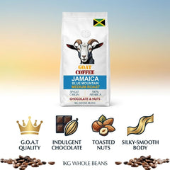 Goat Coffee Jamaica Blue Mountain Coffee Beans 1kg | Medium Roast