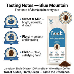 Look Coffee Blue Mountain Jamaica Ground Coffee 1kg | Medium Roast