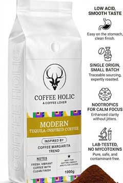 Coffeeholic Classic Margarita Tequila Inspired Ground Coffee 1kg