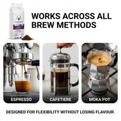 Coffeeholic Silk Cocktail Roast No 7 Ground Coffee 1kg