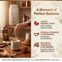 Earth & Bean Luxury Coffee Beans 1kg | Medium Roast