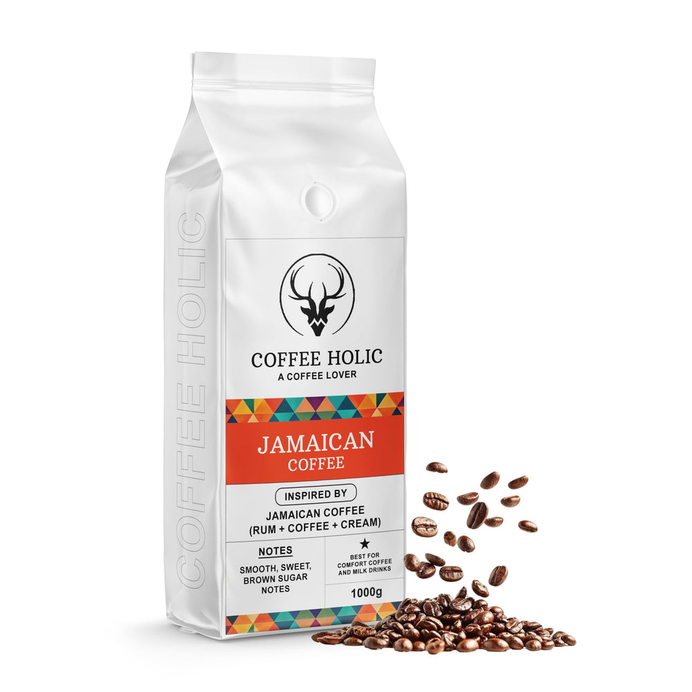 Coffeeholic Jamaica Rum Inspired Coffee Beans 1kg