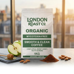 London Roast Co Smooth & Clean Ground Coffee 1kg | Medium Roast