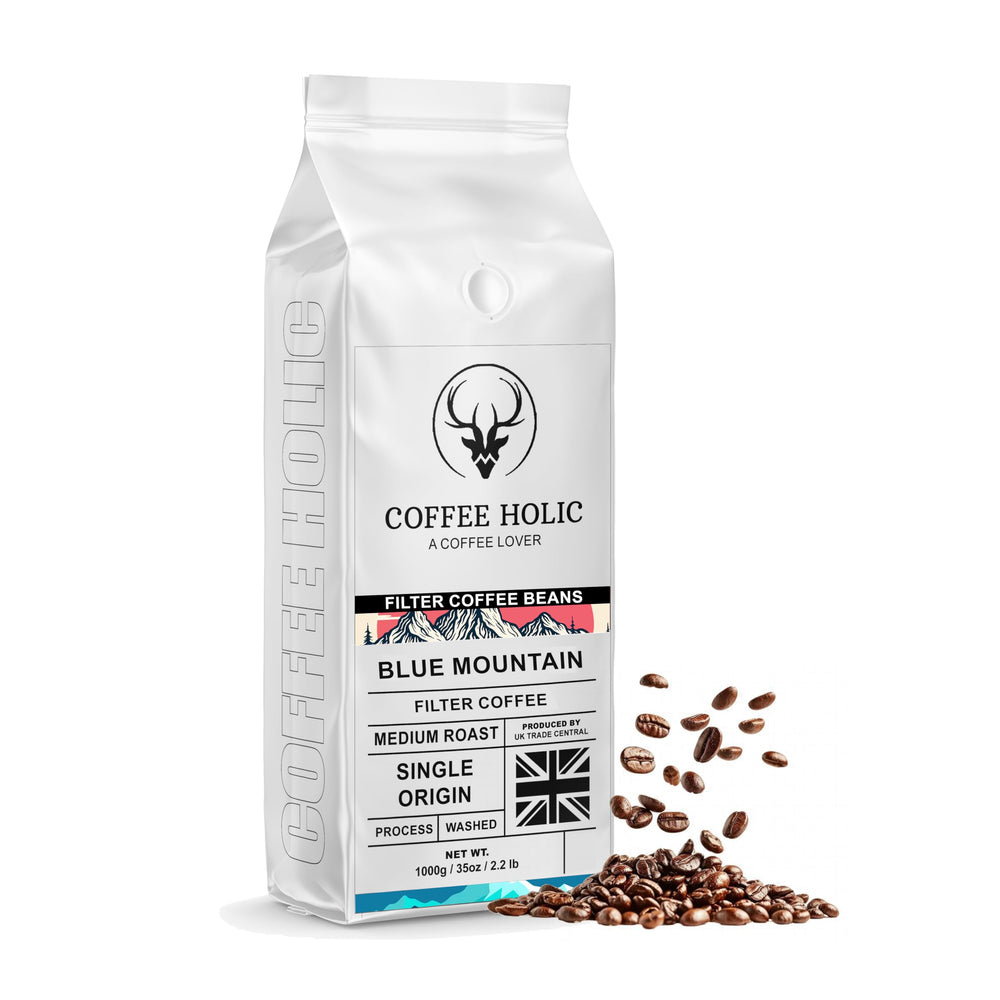 Coffeeholic Blue Mountain Coffee Beans 1kg | Medium Roast