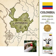 Goat Coffee Colombia Antioquia Coffee Beans 1kg | Medium Roast
