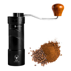 Coffeeholic Manual Burr Coffee Grinder | Stainless Steel