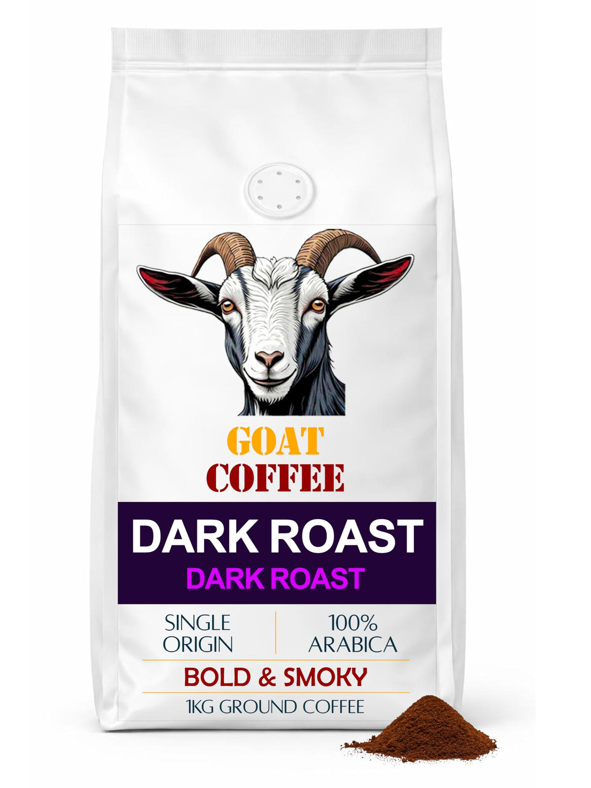 Goat Coffee Ground Coffee 1kg | Dark Roast