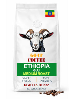 Goat Coffee Ethiopia Guji Coffee Beans 1kg | Medium Roast