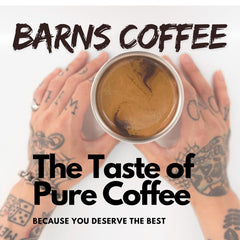 Barns Holiday Blend Ground Coffee 1kg | Dark Roast