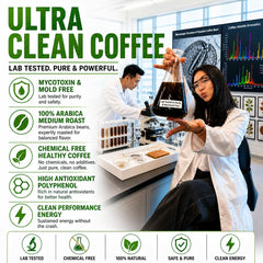 Coffeeholic Ultra Clean Coffee Beans 1kg | Medium Roast