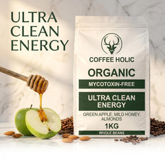 Coffeeholic Ultra Clean Coffee Beans 1kg | Medium Roast