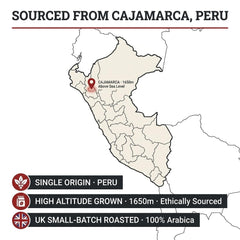 London Roast Co Peru Coffee Beans 1kg | Medium Roast