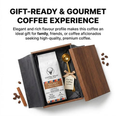 Coffeeholic Velvet White Russian Vodka Ground Coffee 1kg | Medium Roast