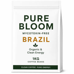 Pure Bloom Clean Brazil Coffee Beans 1kg